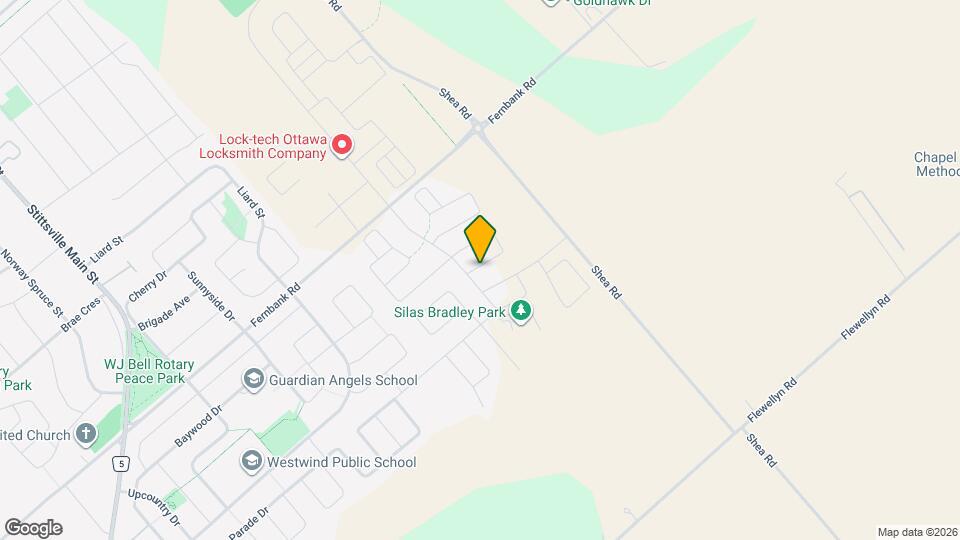 699 Taliesin Cres Map and Location Details