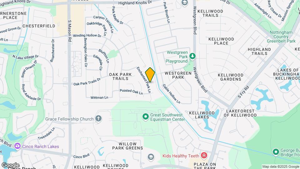 2223 Enchanted Park Ln Map and Location Details