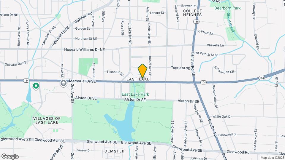 2668 Memorial Dr SE Map and Location Details