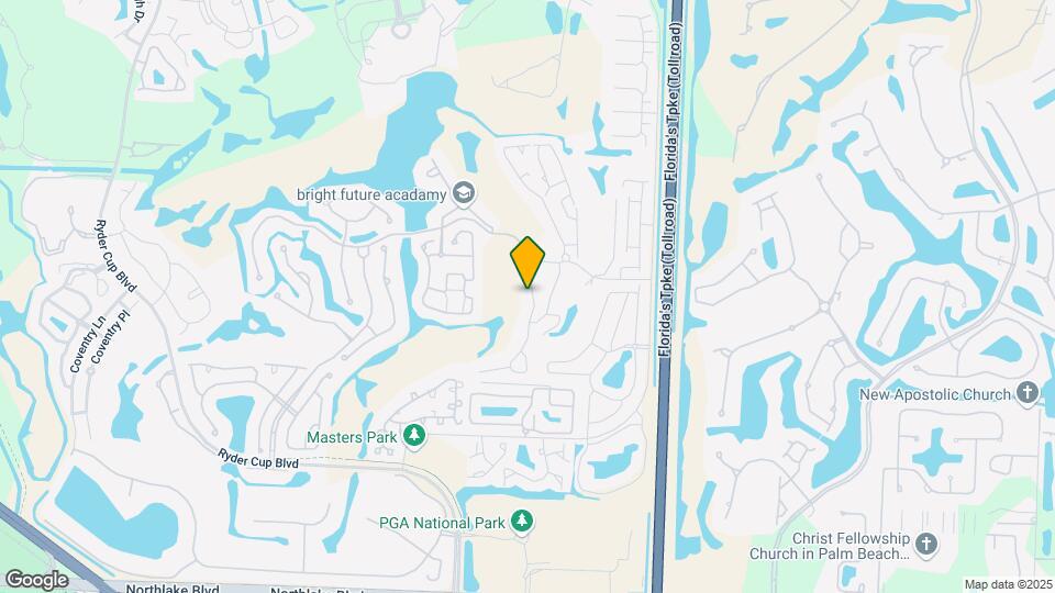 725 Windermere Way Map and Location Details