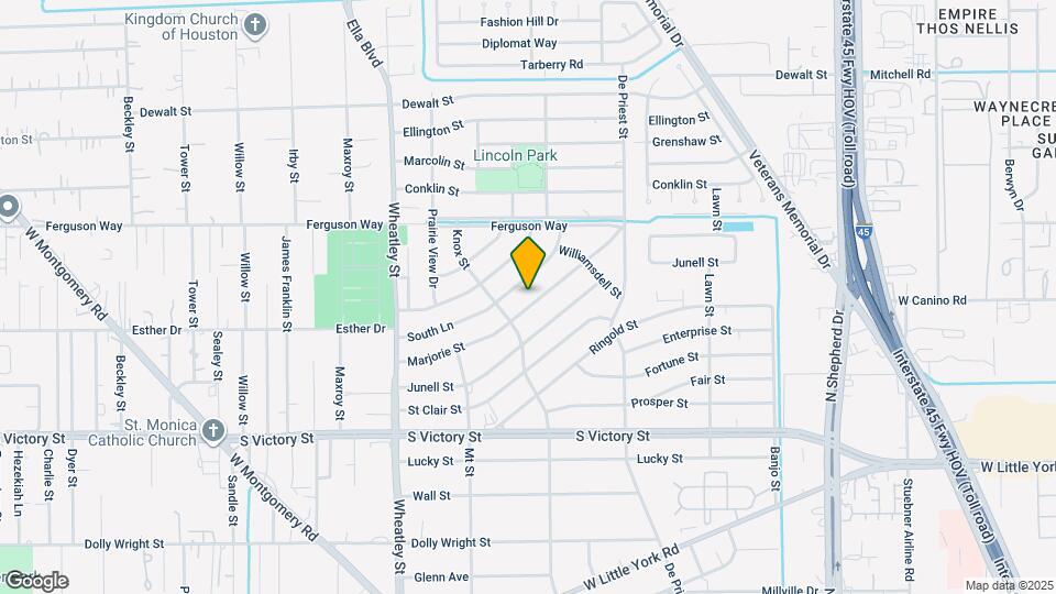 976 Marjorie St Map and Location Details