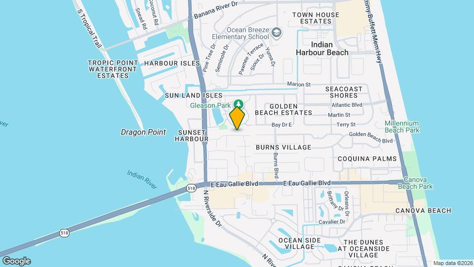 810 Parkside Pl Map and Location Details