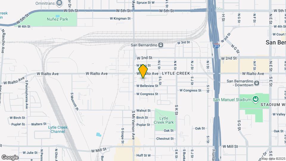 126 S Giovanola Ave Map and Location Details