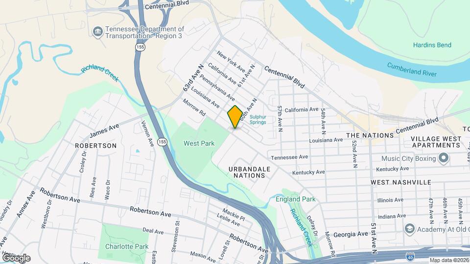 1202 60th Ave N Map and Location Details