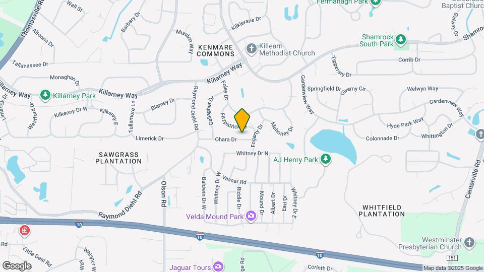 2858 Ohara Dr Map and Location Details