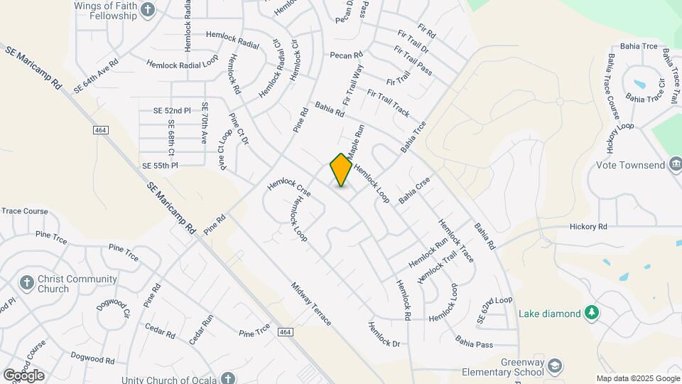 7191 Hemlock Rd Map and Location Details