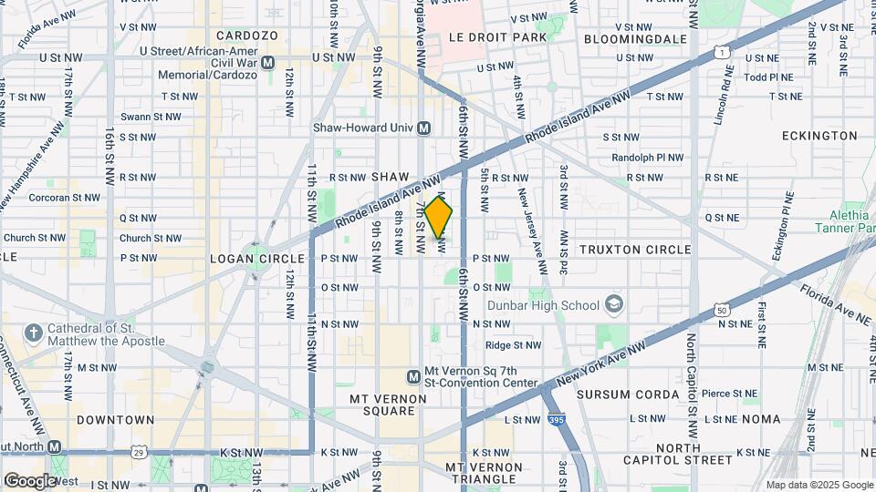 1512 Marion St NW Map and Location Details