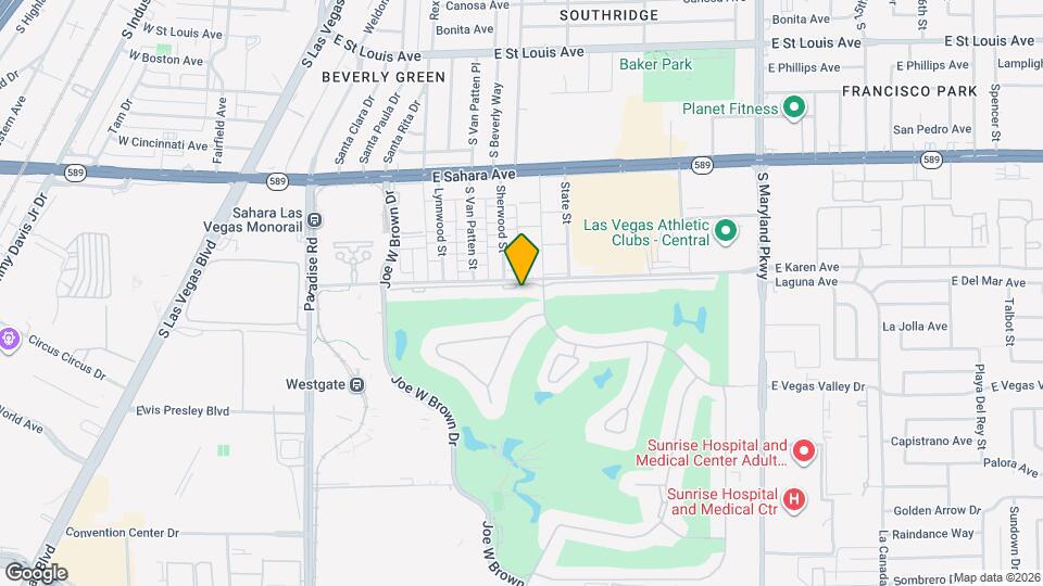 698 Tam O Shanter Map and Location Details