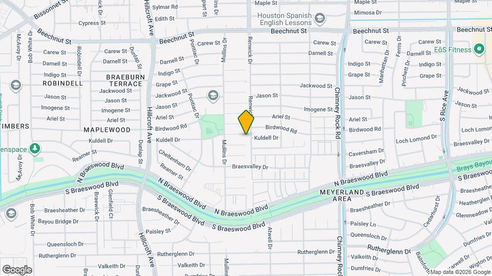 5503 Kuldell Dr Mapa y Detalles de la Ubicación