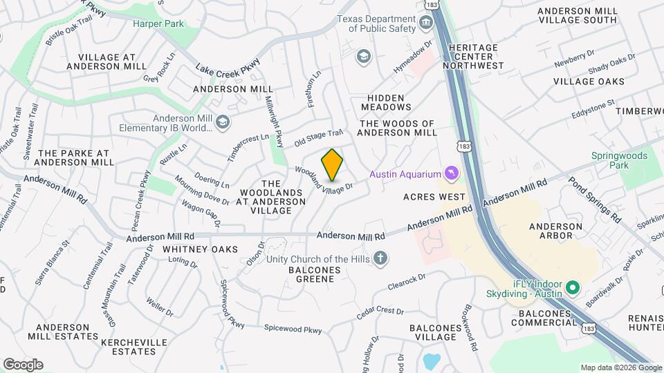 10108 Woodland Village Dr Map and Location Details