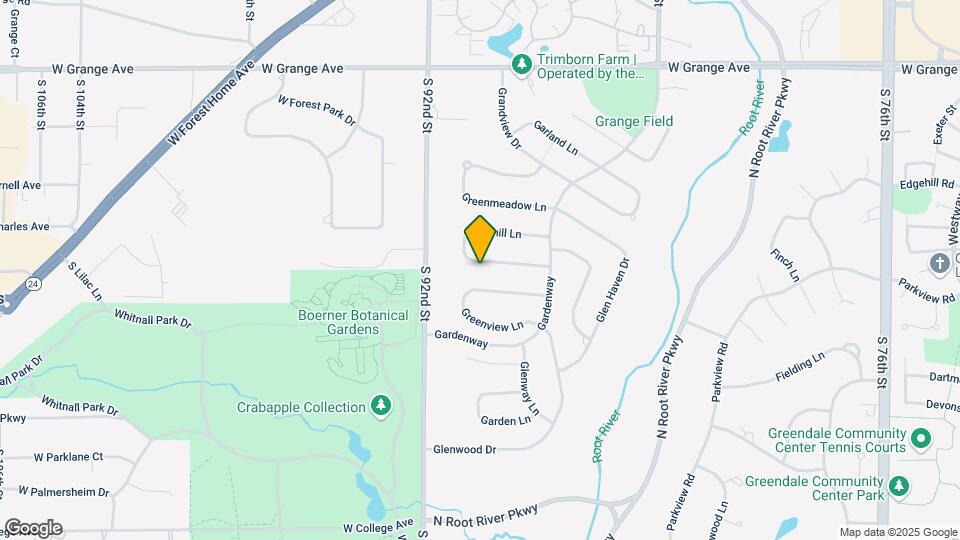 8861 Greenhill Ln Map and Location Details