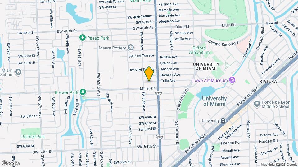 5760 SW 55th St Map and Location Details