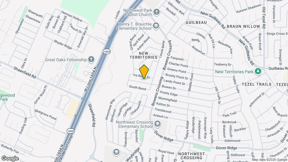 9531 Bowen Dr Map and Location Details