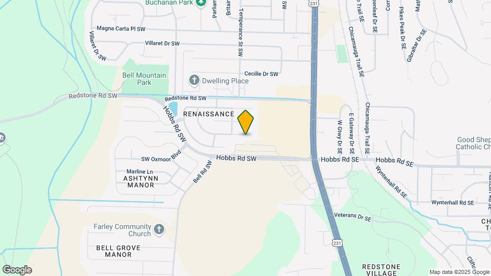 2203 Rosebrooke Dr SW Map and Location Details
