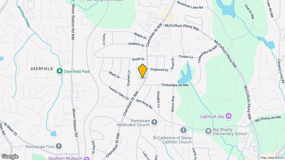 3318 Cranston Ln Map and Location Details
