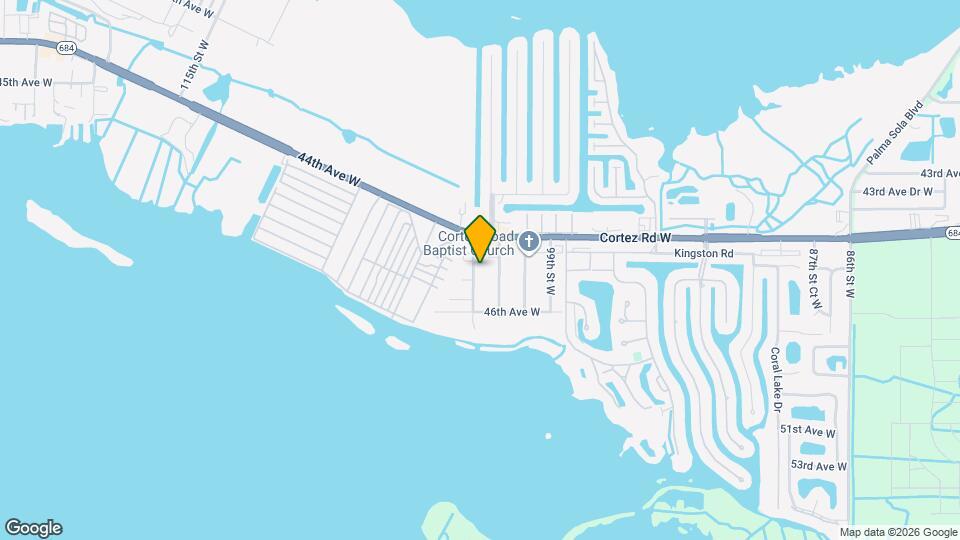 4419 102nd St W Map and Location Details