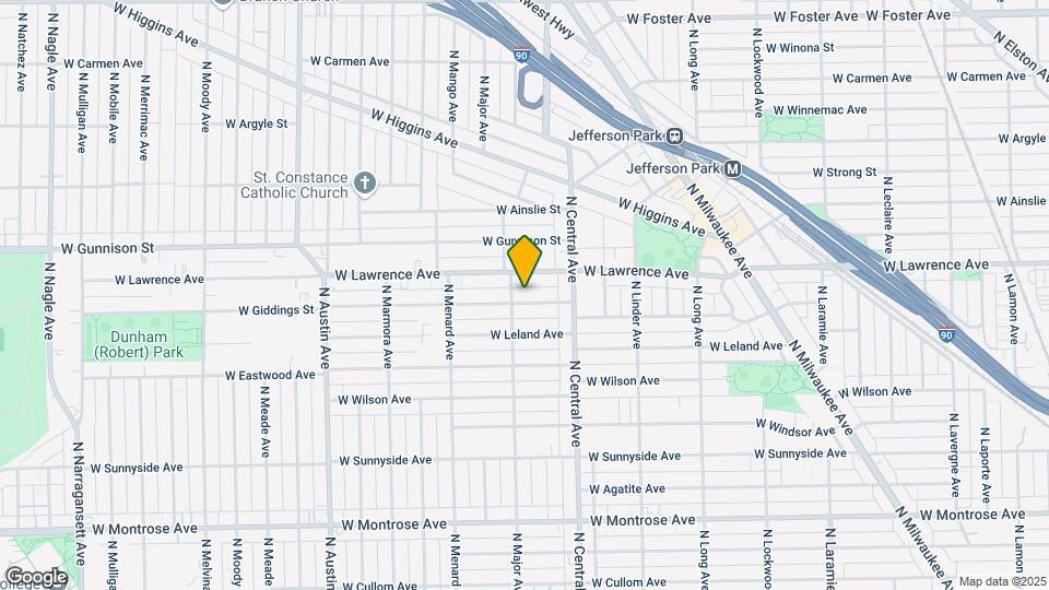 5650 W Giddings St, Unit 2 Map and Location Details