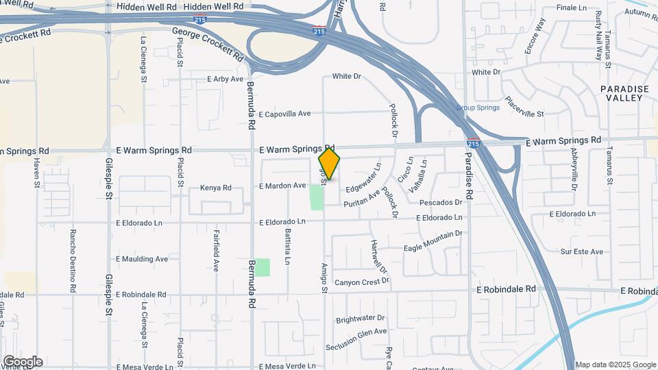 7400 Amigo St Map and Location Details