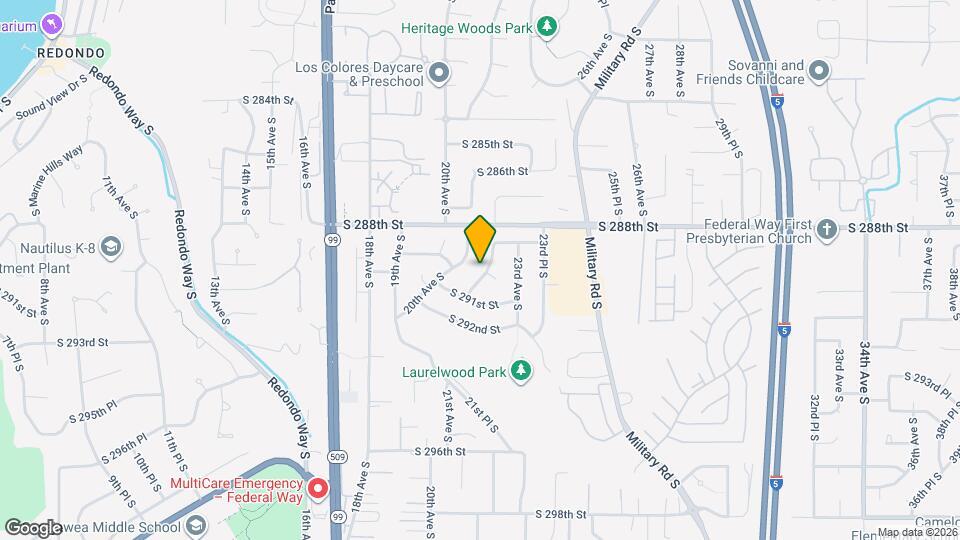 28847 22nd Ave S Map and Location Details