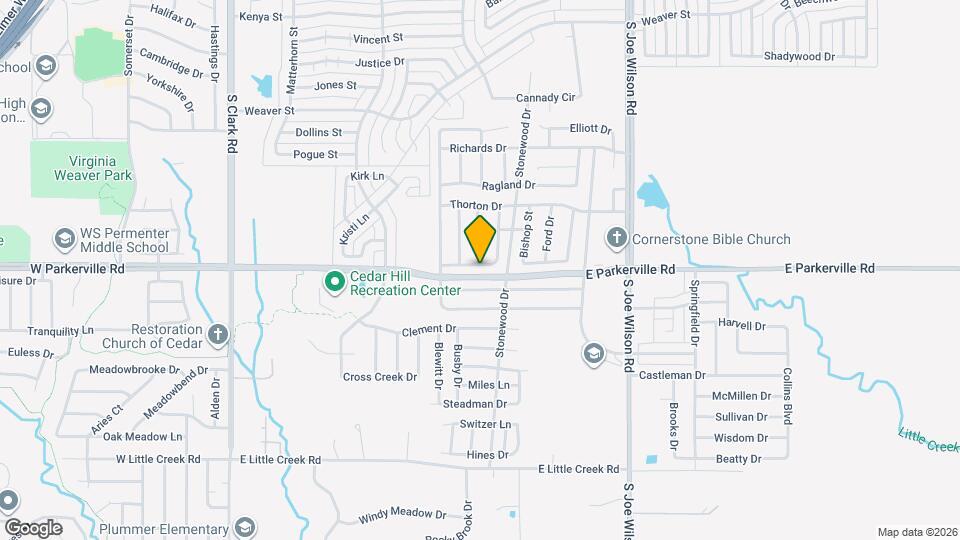 835 Rockett Ln Map and Location Details