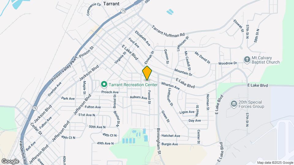 1248 Forest St Map and Location Details