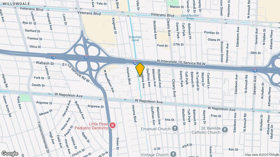 2412 Pasadena Ave Map and Location Details