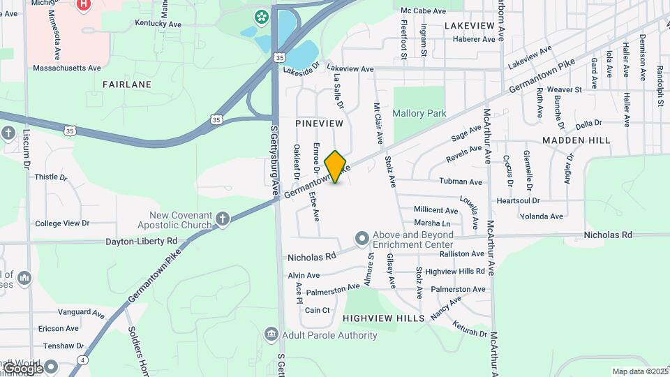 3340-3350 Germantown St Map and Location Details