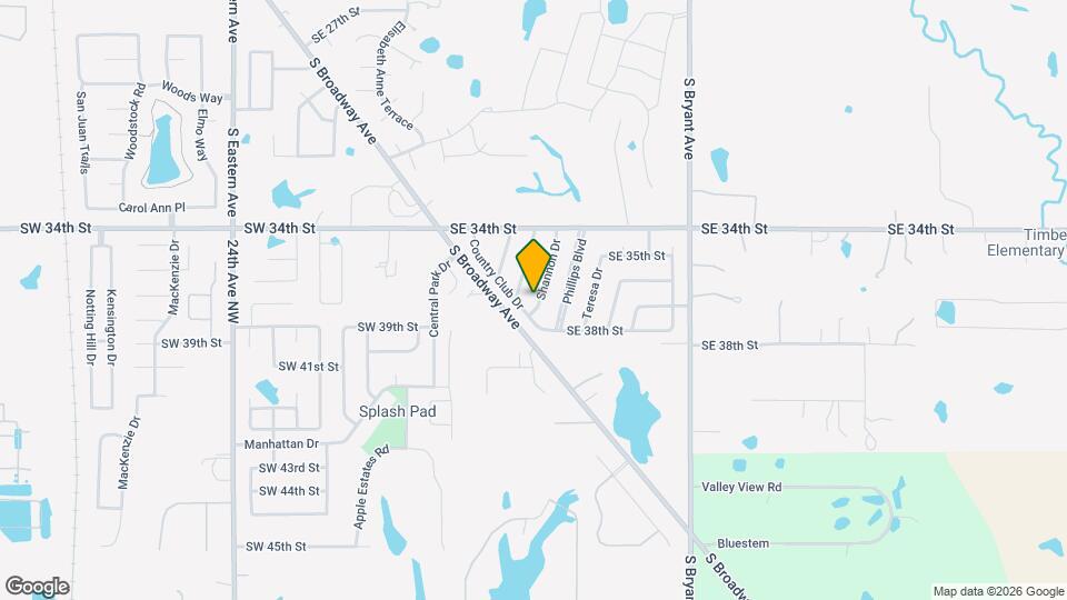3713 Shannon Dr Mapa y Detalles de la Ubicación