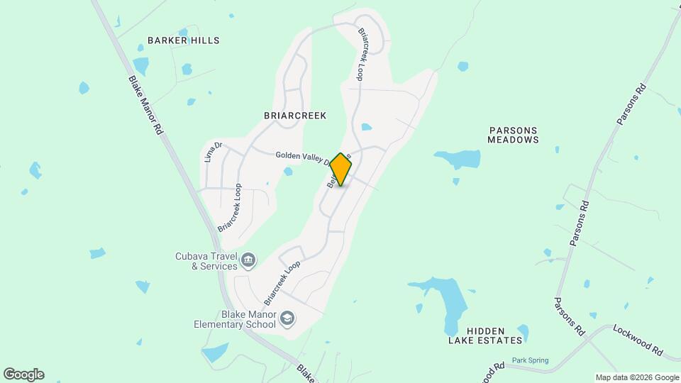 13525 Briarcreek Loop Map and Location Details