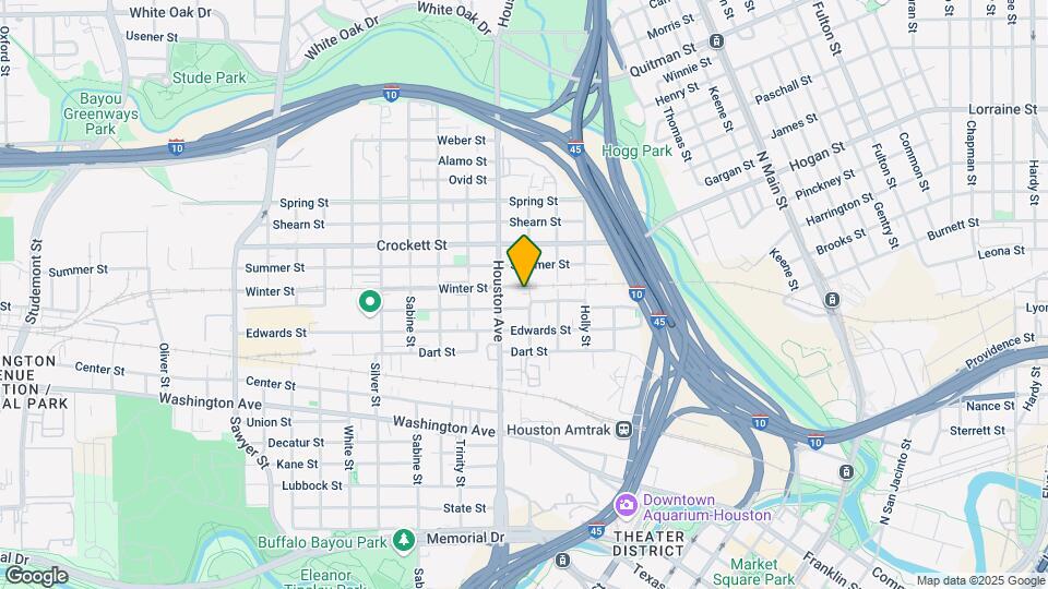 1523 Hickory St Map and Location Details