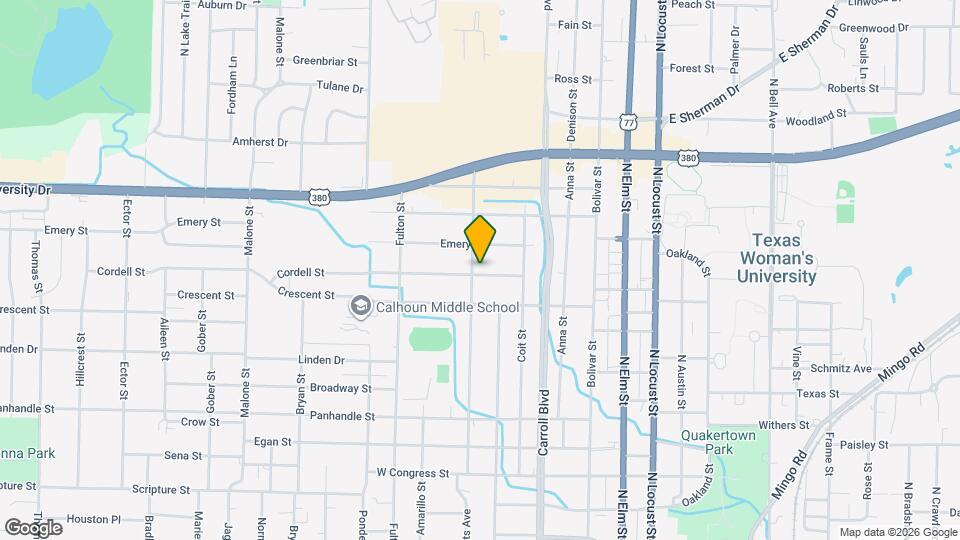 718 Cordell St Mapa y Detalles de la Ubicación