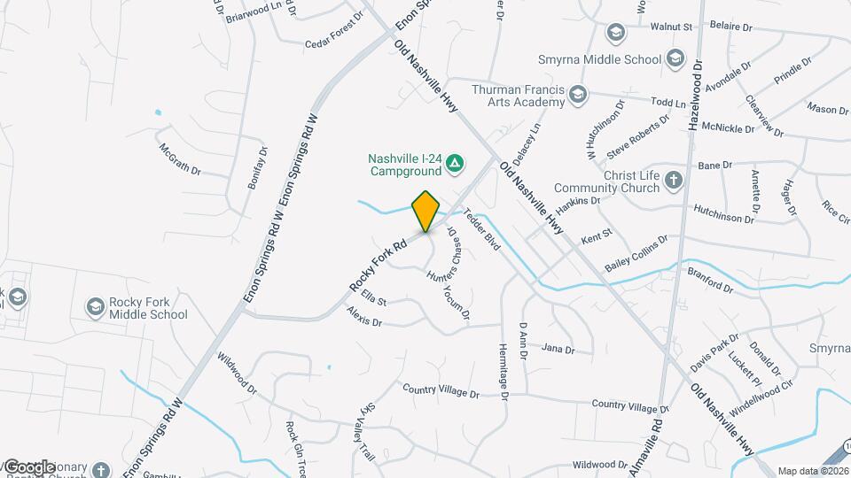 2123 Rocky Fork Rd Map and Location Details