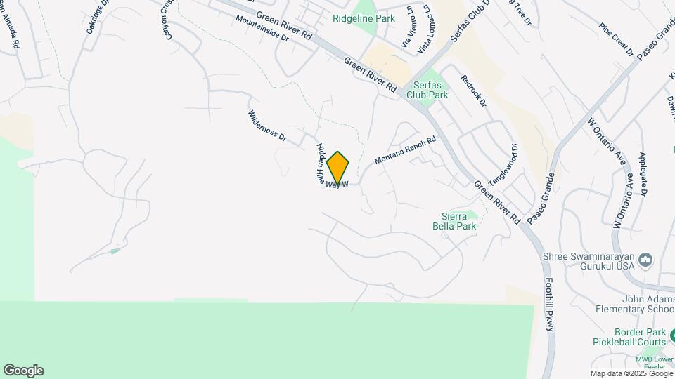 2760 Hidden Hills Way W Map and Location Details