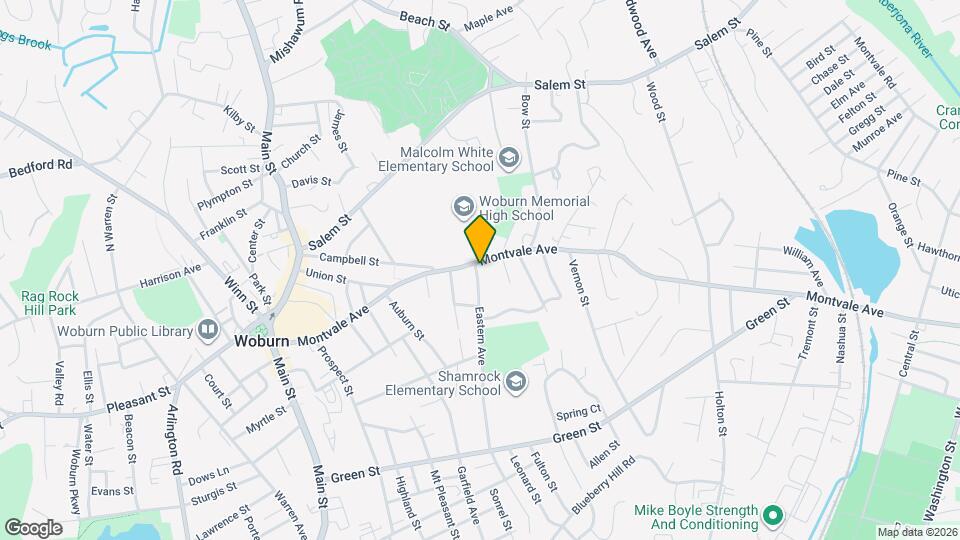 99 Montvale Ave Map and Location Details