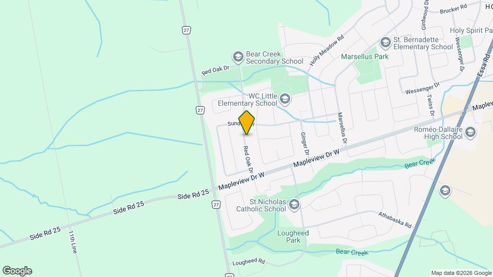 39 Red Oak Dr Map and Location Details