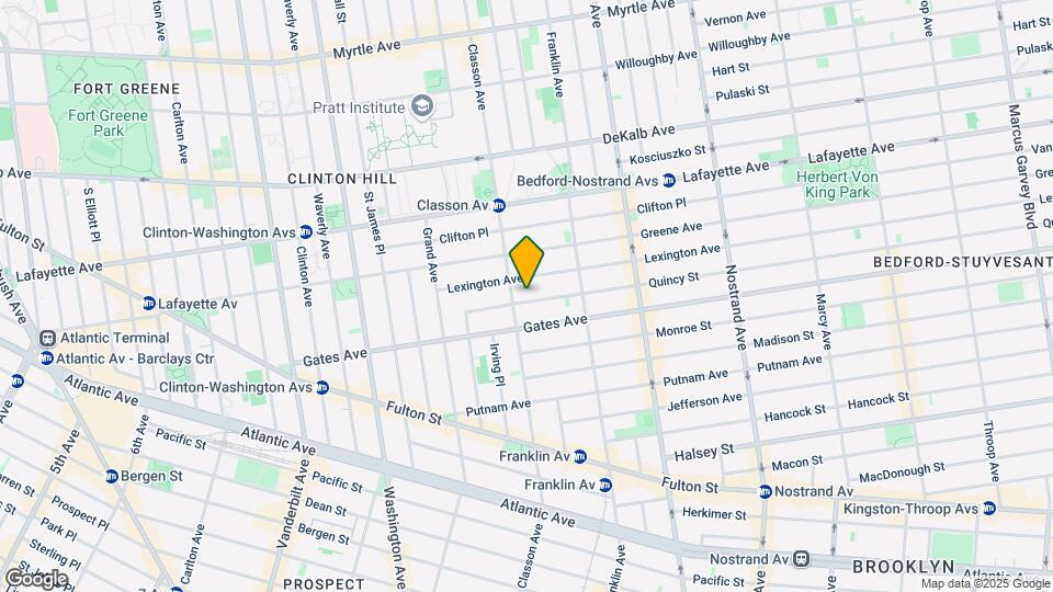 57 Quincy St Mapa y Detalles de la Ubicación