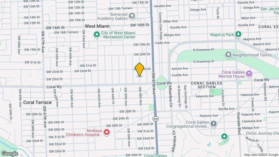 2333 SW 58th Ave Map and Location Details
