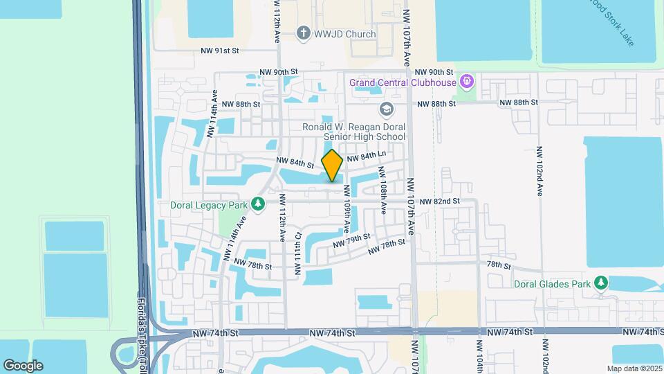 10901 NW 83rd St Map and Location Details