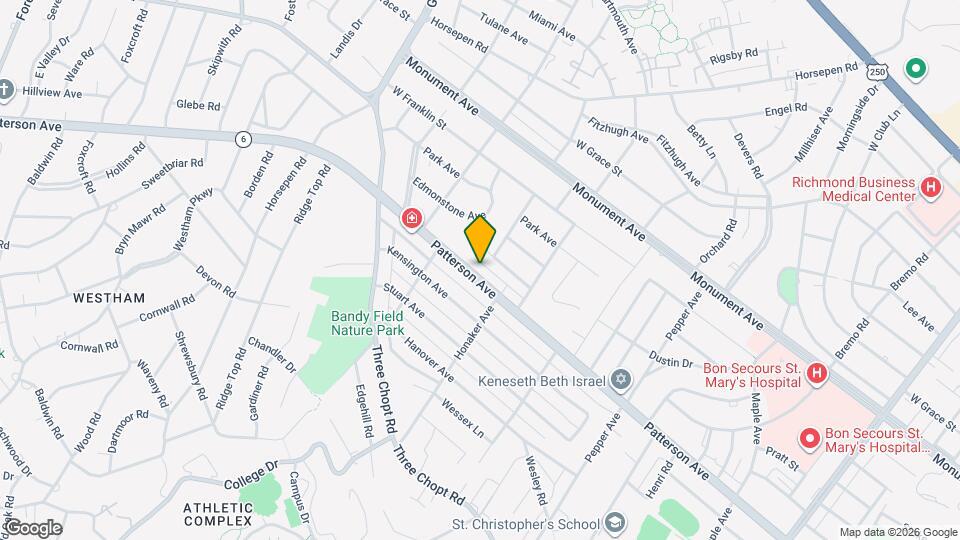 6708 Patterson Ave Map and Location Details