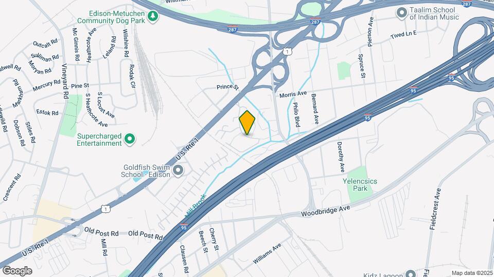 820 Edison Glen Terrace Map and Location Details