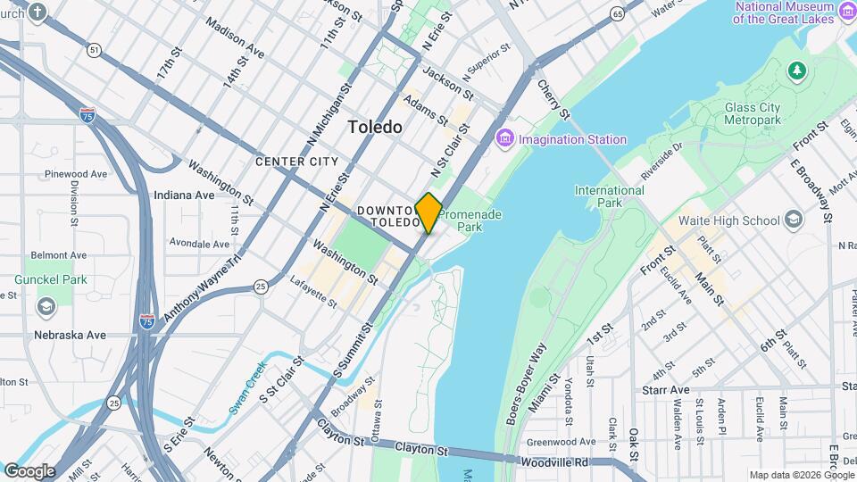 122 S Summit St Map and Location Details