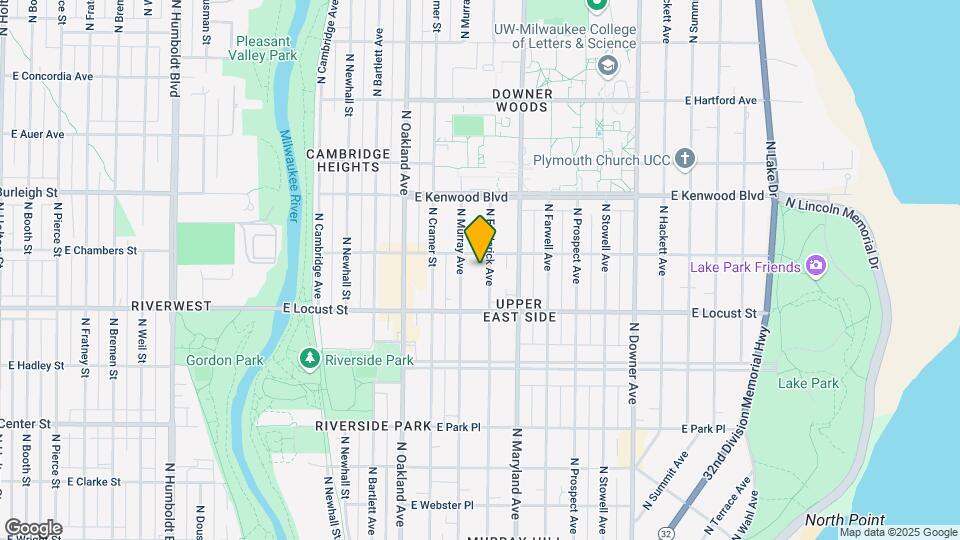 2959 N Frederick Ave, Unit 2959 Mapa y Detalles de la Ubicación