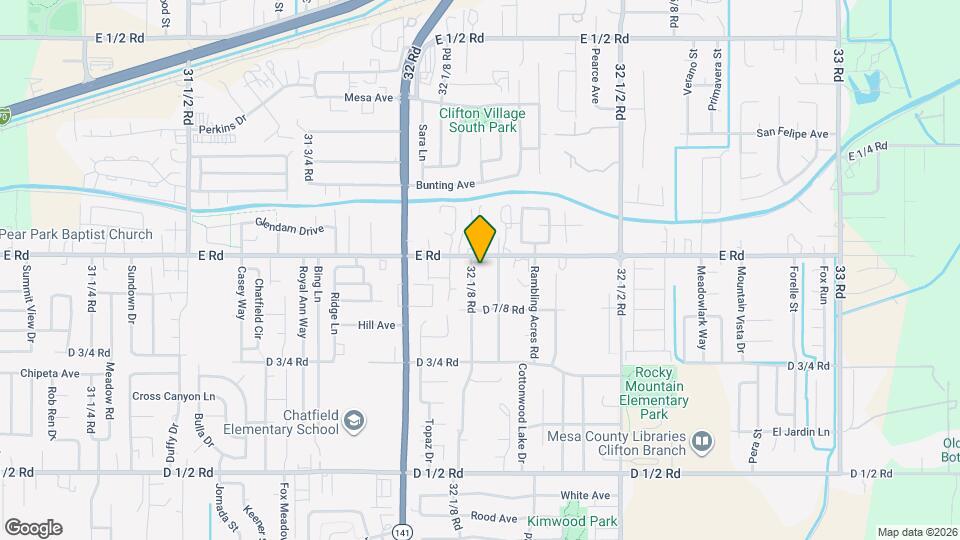 496-32 1/8 32 1/8 Rd Map and Location Details