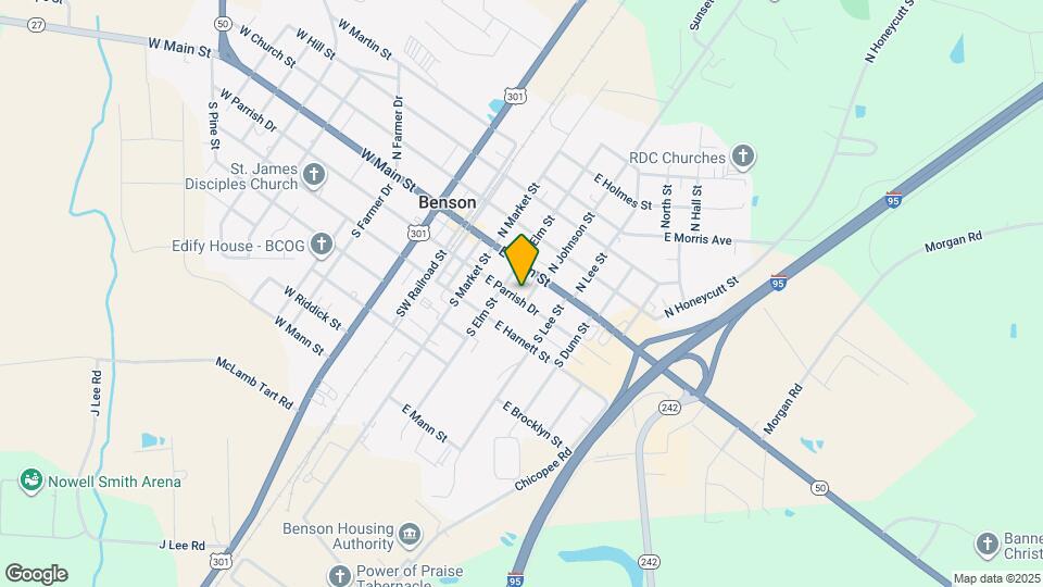 305 E Parrish Dr Map and Location Details