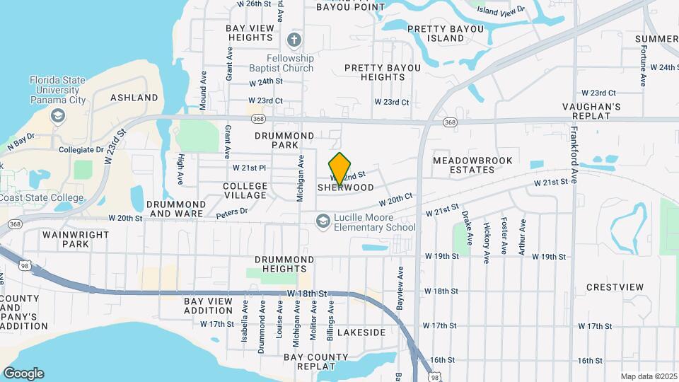 3122 W 21st Ct Map and Location Details