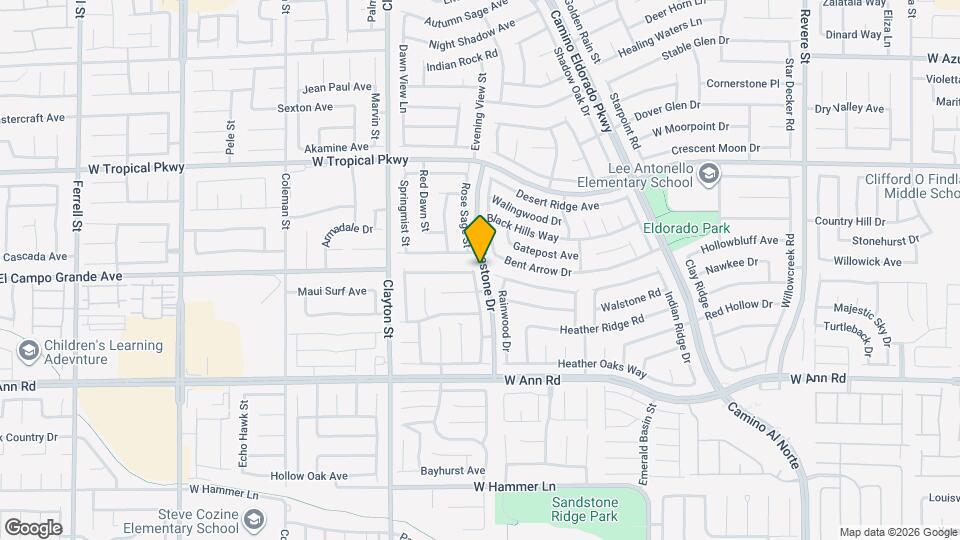 5752 Indian Springs St Map and Location Details