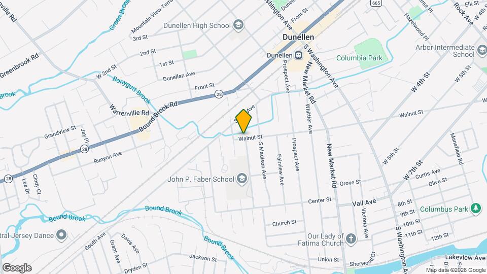 754 Walnut St Mapa y Detalles de la Ubicación