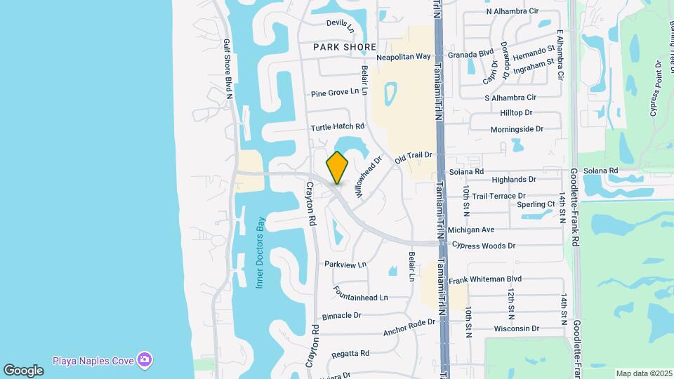 555 Park Shore Dr Map and Location Details