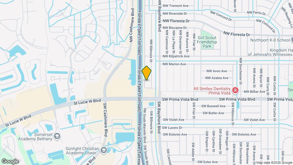 221 NW North Macedo Blvd Map and Location Details