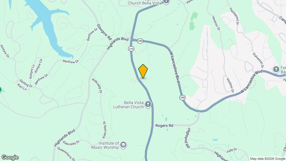 The Cottages at Highland Crossing Map and Location Details